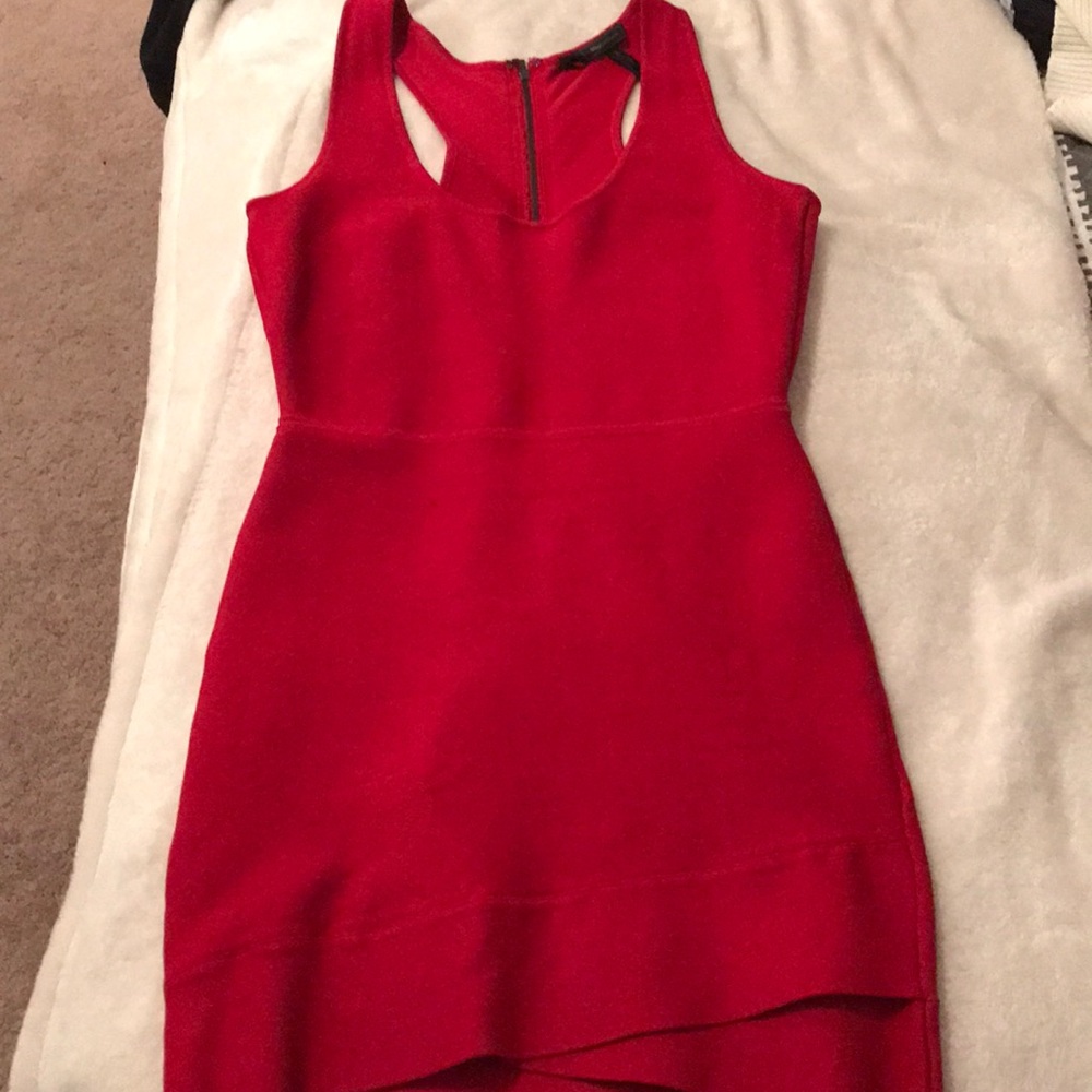 Red bandage dress